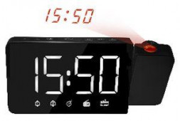 Радиочасы SOUNDMAX SM-1533(черный с белым)