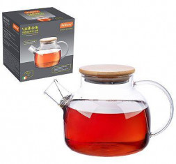 Чайник заварочный MALLONY Foresta di bamb, объем 1 л (910122)