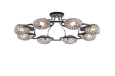 Светильник ESCADA 1100/8PL Е27*60W BLACK