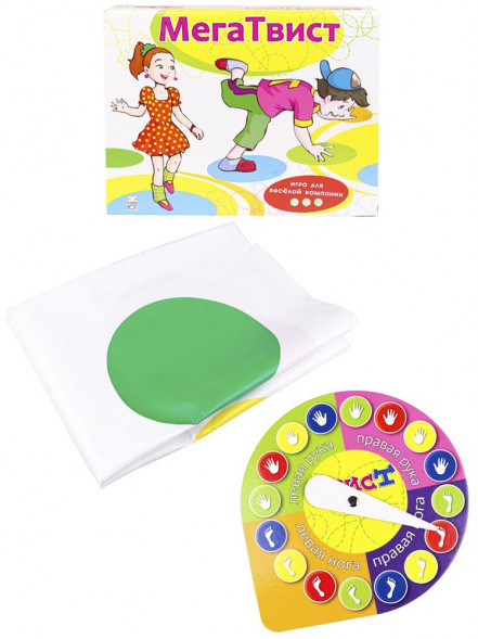 Игра настольная РЫЖИЙ КОТ МЕГА-ТВИСТ Арт. ИР-0065