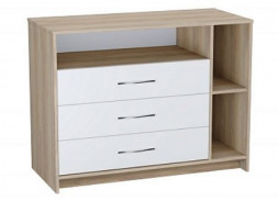 Комод POLINI Комод Polini kids Simple 2110, вяз-белый (2кор)