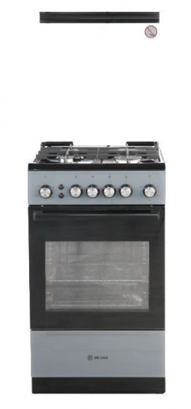 Газовая плита DE LUXE 506040.23г(кр) ЧР-002