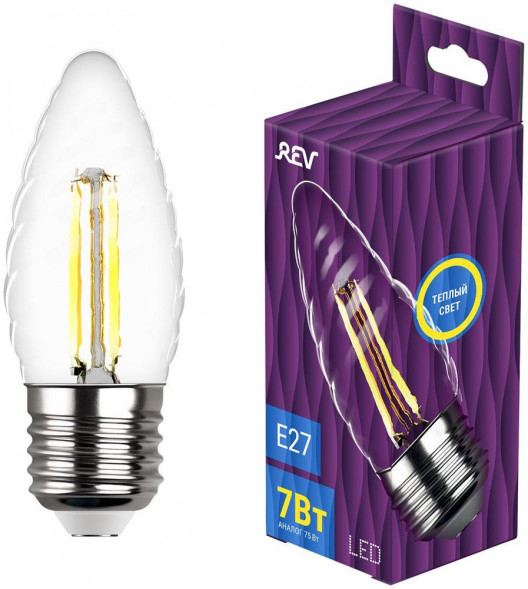 Лампа filament REV 32427 0 TC37 7Вт E27 2700K