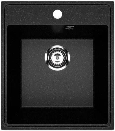 Мойка PRACTIK PR-M 425-004 черный оникс