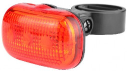 Аксессуары для вело-техники STELS Фонарь задний JY-289Т(124T) 3 светодиода 3 режима красно-чёрный 560040*LU033088