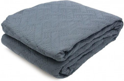 Покрывало ND HOME 309840 Покрывало ND HOME ультрастеп, стальной, 100% полиэстер 180*200 см