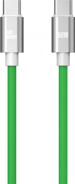 AKSBERRY (6900327620018) X165 Liquid silicone Type-C -Type-C, зеленый