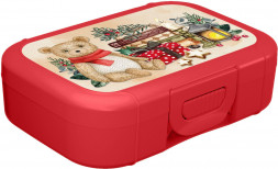 Емкость для сыпучих продуктов HOMVER Ланч-бокс 0,85л с декором &quot;Игрушки&quot; (красный) 223137206/03