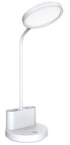 светильник ULTRAFLASH (15162) UF-818 C01 белый (Led, светильник настольный, 6Вт, 6000К, аккум., 3 ур.яркости)