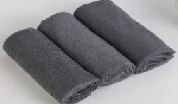 Швабра ЗЛАТА KT226049 30х40см из микрофибры серый (3 предмета)