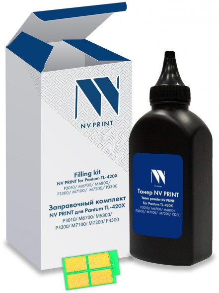 Комплект заправочный NV PRINT NV-ZKTL-420X черный