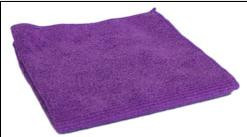 Хоз. товары РЫЖИЙ КОТ M-02 фиолетовый салфетка микрофибра 30*30см(40)