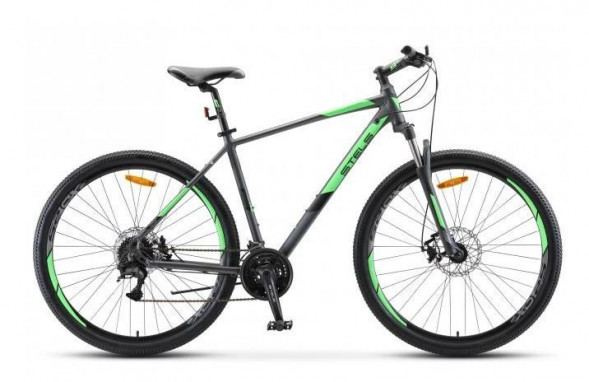 Велосипед STELS Navigator-920 MD 29&quot; V010*LU094357*LU085108 *16.5&quot; Антрацитовый/зелёный
