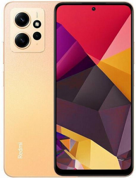 Смартфон XIAOMI Redmi Note 12 6/128Gb Sunrise Gold (49970)
