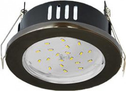 Светильник встраиваемый ECOLA FB5365ECB GX53 H9 черный хром