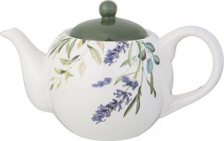 Чайник заварочный AGNESS 358-2149 ЛАВАНДА 900мл