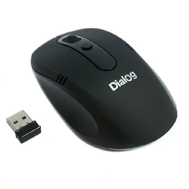 Мышь DIALOG MROP-03U черный