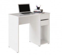 Стол компьютерный МЕБЕЛЬ-КОМПЛЕКС СК-03 белый (1 уп.)