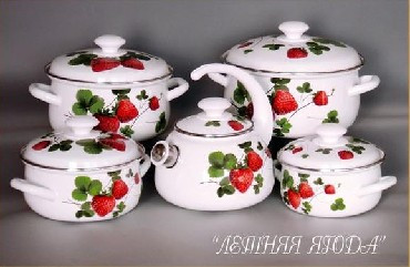 Набор посуды КМК ЛЕТНЯЯ ЯГОДА (5 предметов)