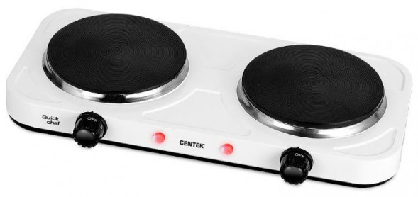 Плитка электрическая CENTEK CT-1507 (белый)