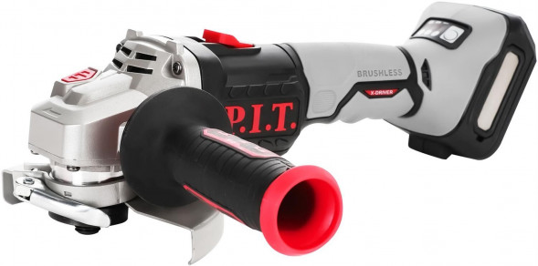 Углошлифовальная машина аккумуляторная P.I.T. Шлифмашина угловая аккум. бесщёточная PWS20H-125D SOLO (20В, 125мм, 3ск, 4500/6500/8500) P.I.T. Шлифмашина угловая аккум. бесщёточная PWS20H-125D SOLO (20В, 125мм, 3ск, 4500/6500/8500)