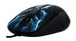 Мышь проводная A4TECH F2 черный с рисунком