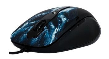 Мышь проводная A4TECH F2 черный с рисунком