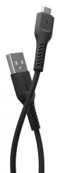 Кабель More choice K16m Дата-кабель USB 2.0A для micro USB - 1м Black