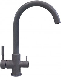 Смеситель GOTA ROCIO G351-213-GOTA Special Смеситель д/кухни шар. с доп.выходом д/питьев. воды цвет графит d35