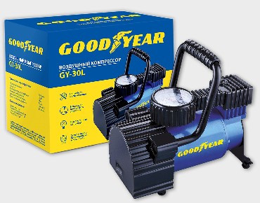 Автокомпрессор GOODYEAR GY000101 GY-30L 30 л/мин
