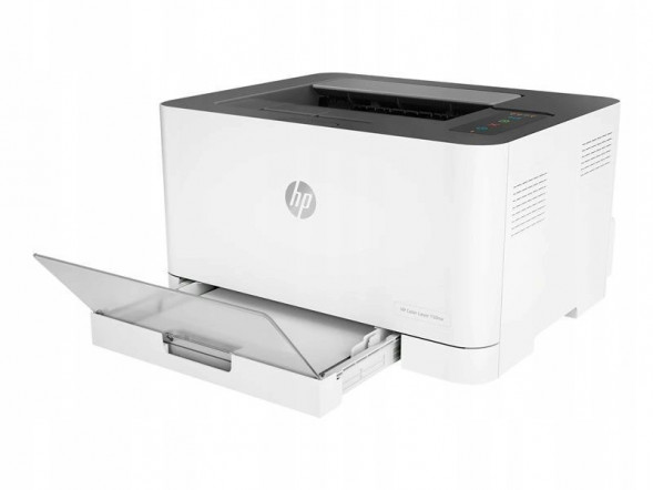 Принтер лазерный HP Color Laser 150NW White (4ZB95A) (ПИ)