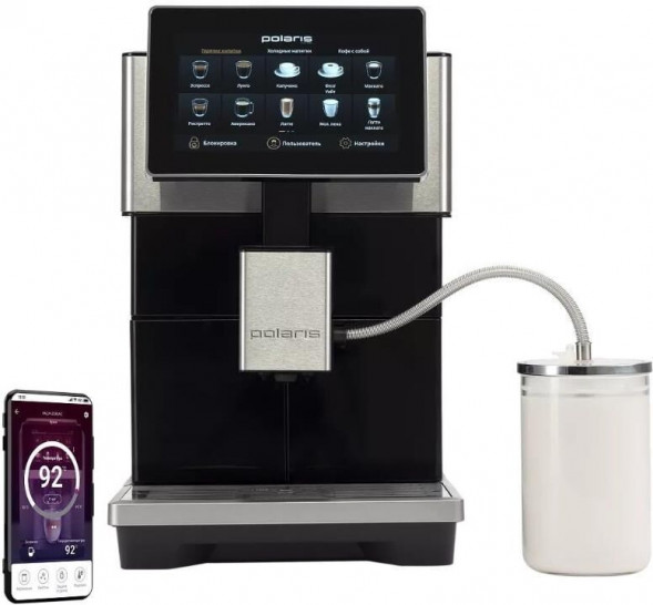 Кофемашина POLARIS PACM-2081AC WIFI IQ Home черный POLARIS PACM-2081AC WIFI IQ Home черный