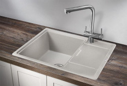 Мойка кухонная GRANULA GR-6503 БАЗАЛЬТ кварц