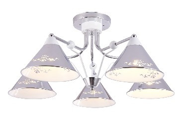 Светильник ESCADA 522/5PL E27*60W WHITE