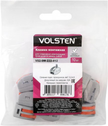 Строительно-монтажная клемма VOLSTEN (15218) V02-9W-222-412