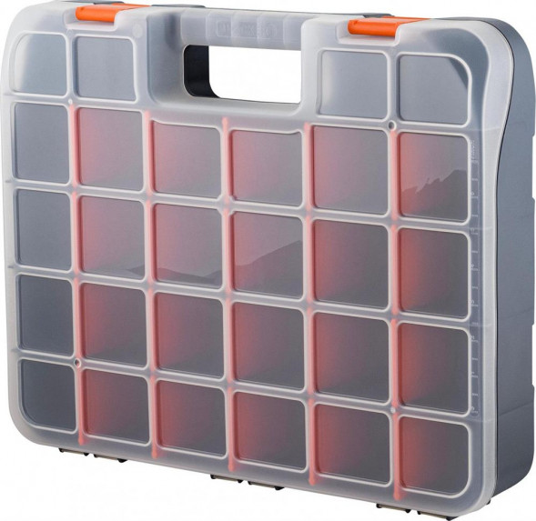Органайзер BLOCKER BR383710026 Expert 18&#039;&#039; для мелочей, серо-свинцовый/оранжевый
