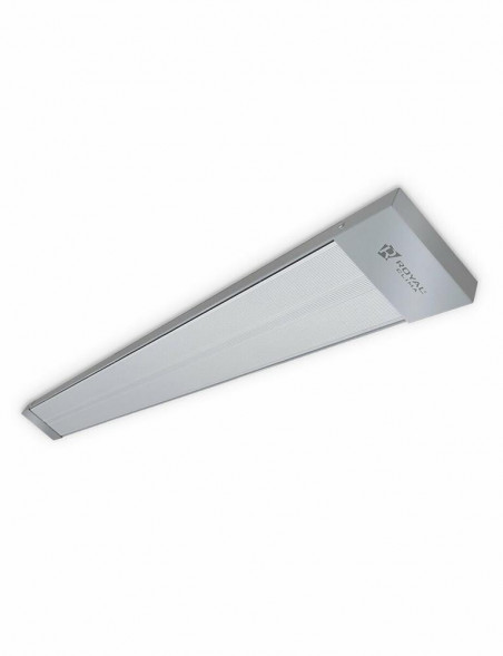 ROYAL CLIMA Инфракрасный обогреватель Raggio 2.0 RIH-R800S/II, 800Вт, с термостатом, 8м2, инфракрасный, серый/белый