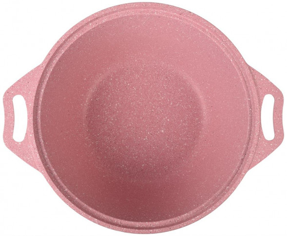 Кастрюля KUKMARA к21tsr а/пр литая 2,0л стекл/кр Trendy style rose