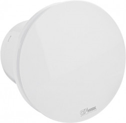 Вентилятор вытяжной GFMARK 50046 Вытяжной вентилятор, D - 100 мм, с обратным клапаном и москитной сеткой, круглый, закрытый, из АБС пластика, цвет БЕЛЫЙ