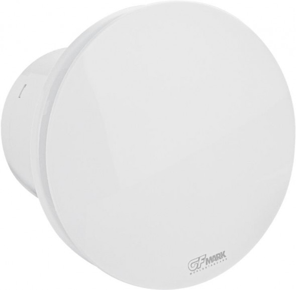 Вентилятор вытяжной GFMARK 50046 Вытяжной вентилятор, D - 100 мм, с обратным клапаном и москитной сеткой, круглый, закрытый, из АБС пластика, цвет БЕЛЫЙ