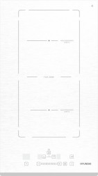 Индукционная варочная поверхность HYUNDAI HHI 3772 WG белый