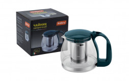 Чайник заварочный MALLONY Чайник заварочный DECOTTO-AS-750, объем: 0,75 л, с пластик ручкой, фильтр из нерж стали (910111)