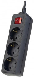 удлинитель PERFEO (PF_A4678) &quot;POWERMATE&quot; - 3 роз - 3м - черный