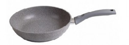 Сковорода KUKMARA смс262а а/пр литая 26см Светлый мрамор