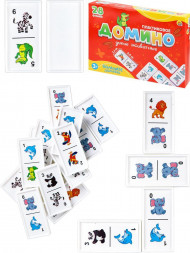 Игрушка РЫЖИЙ КОТ ДОМИНО БОЛЬШОЕ. ДИКИЕ ЖИВОТНЫЕ (Арт.И-1927)