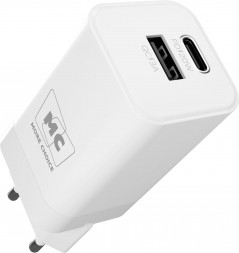 СЗУ MORE CHOICE (4620202555755) NC85 1USB+1Type-C 3.0A PD 20W+QC3.0 White