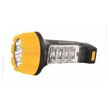 Светодиодный фонарь ULTRAFLASH (10973) LED3818 Аккумуляторный фонарь черный/желтый