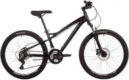 Велосипед NOVATRACK 24AHD.TORNADOHD.13BK4 черный 168426