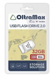 USB флэш-накопитель OLTRAMAX OM-32GB-330-White
