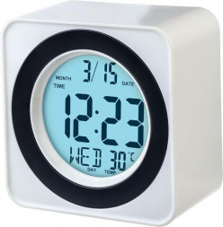Часы-будильник PERFEO (PF_C3743) Bob PF-F3616 белый